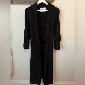 Aritzia Black Trench Coat